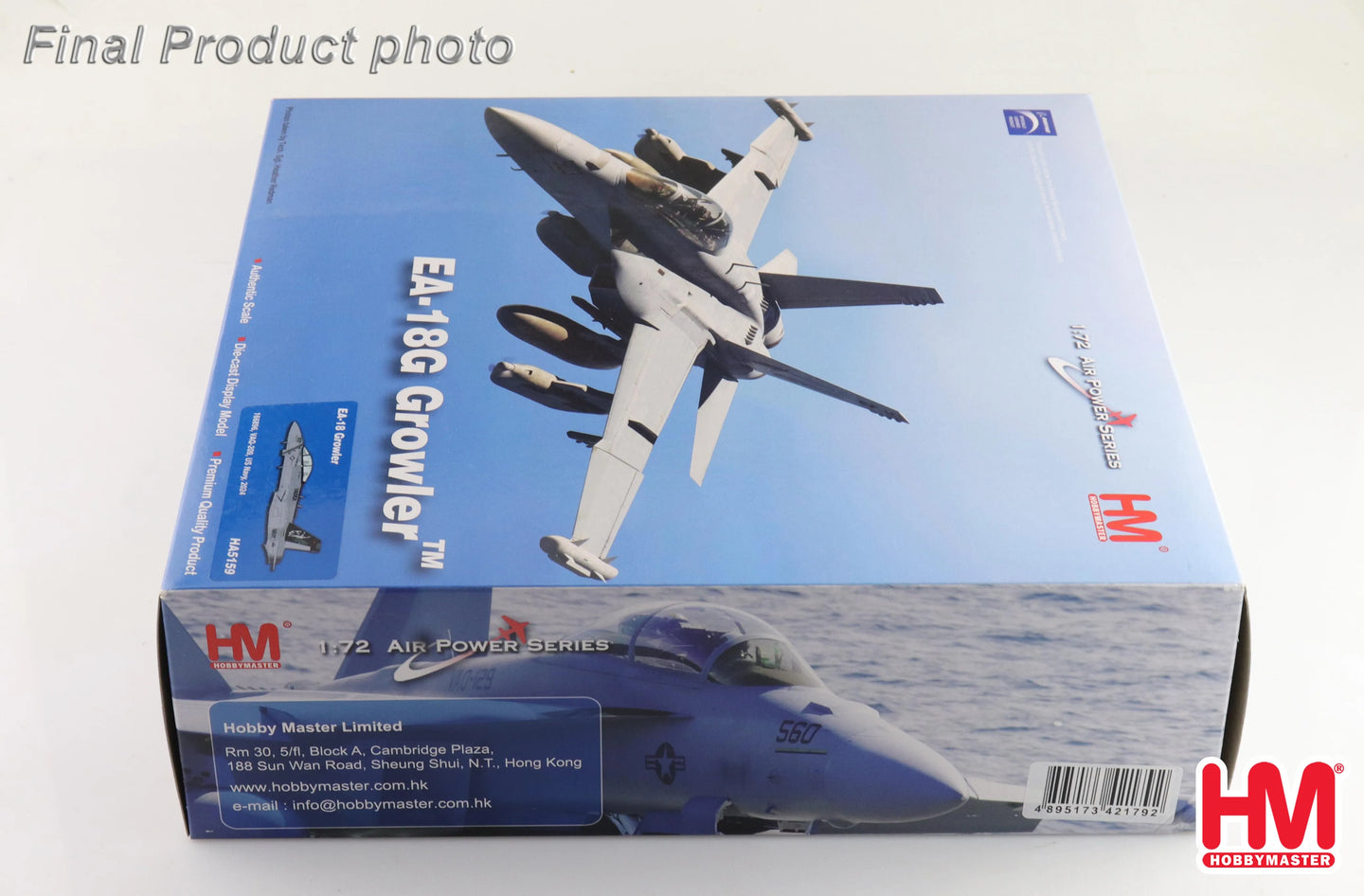 HOBBY MASTER EA-18 GROWLER 166896 VAQ-209 US NAVY 2024