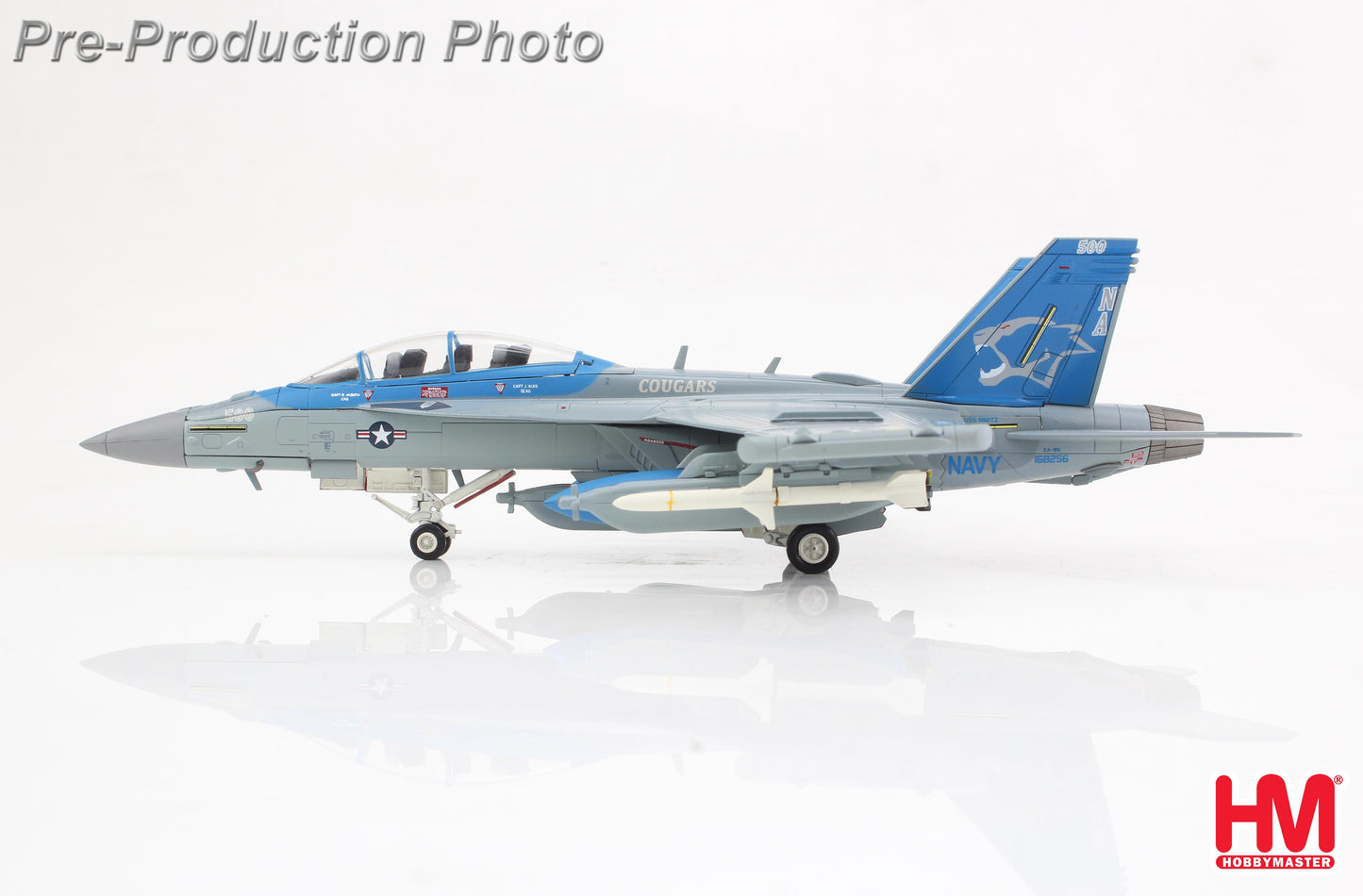 HOBBY MASTER EA-18G GROWLER 168256 VAQ-139 "COUGARS" USN 2025