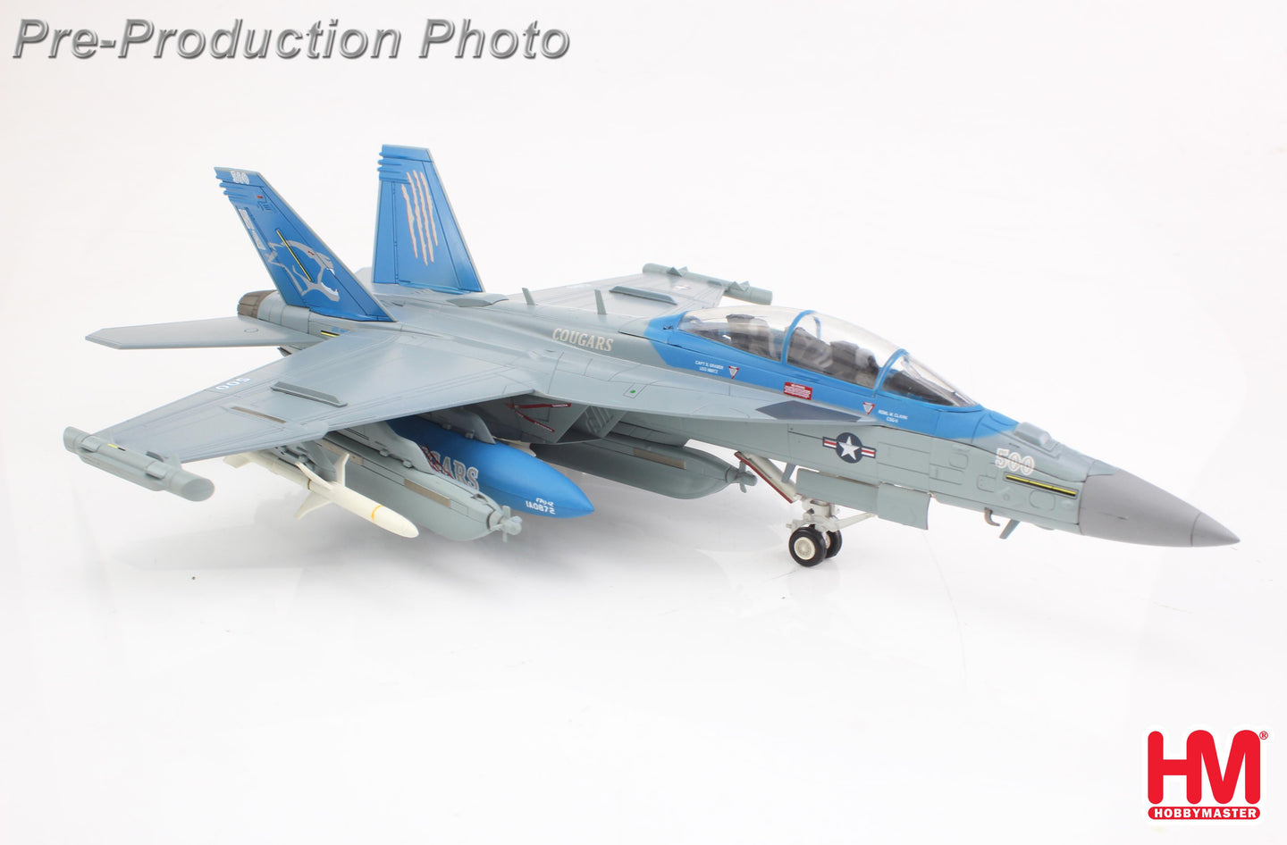 HOBBY MASTER EA-18G GROWLER 168256 VAQ-139 "COUGARS" USN 2025