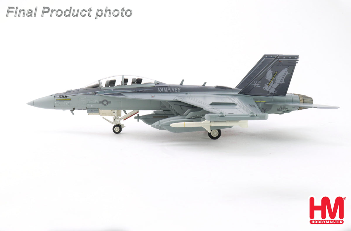 HOBBY MASTER EA-18G GROWLER US NAVY 555/168771 VX-9 "VAMPIRES" 2024