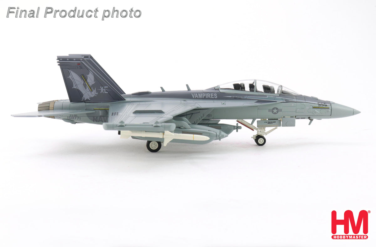HOBBY MASTER EA-18G GROWLER US NAVY 555/168771 VX-9 "VAMPIRES" 2024