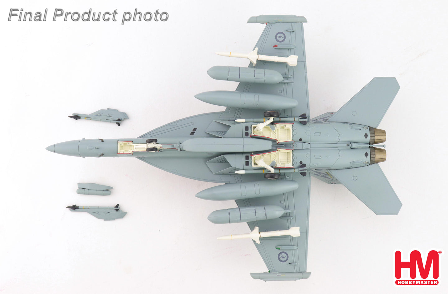 HOBBY MASTER EA-18G GROWLER A46-301 6TH SQN RAAF 2025 (W/2 X AIM-9 AND 2 X NGJ)