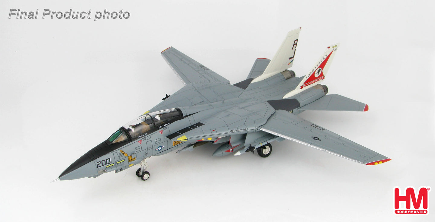 HOBBY MASTER F-14A TOMCAT USN VF-14 TOPHATTERS 80TH ANNIVERSARY 1999