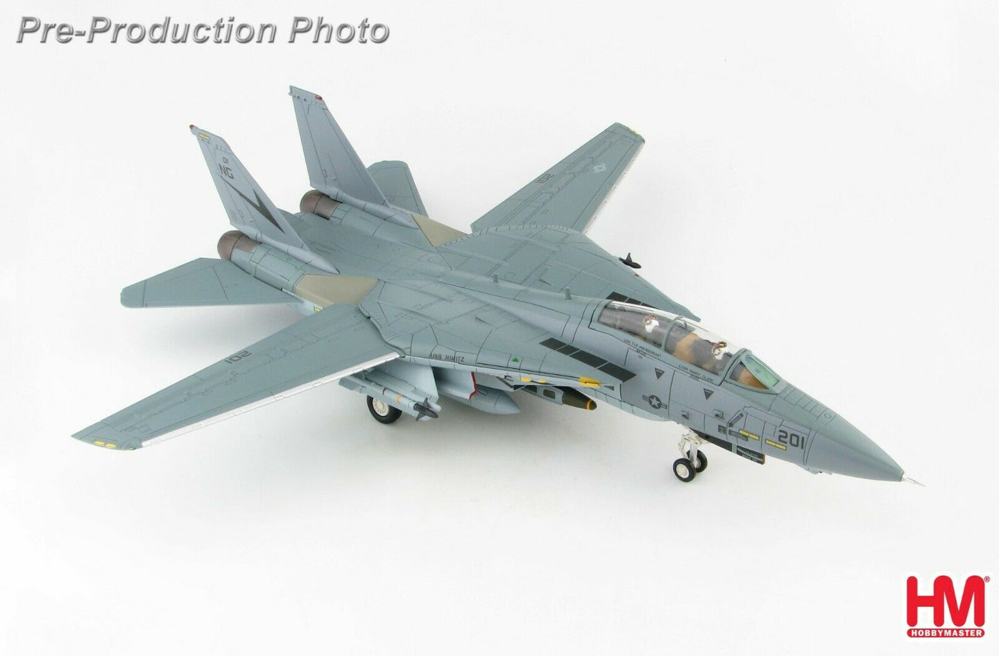 HOBBY MASTER F-14B TOMCAT 162911 VF-24 USS NIMITZ 1989