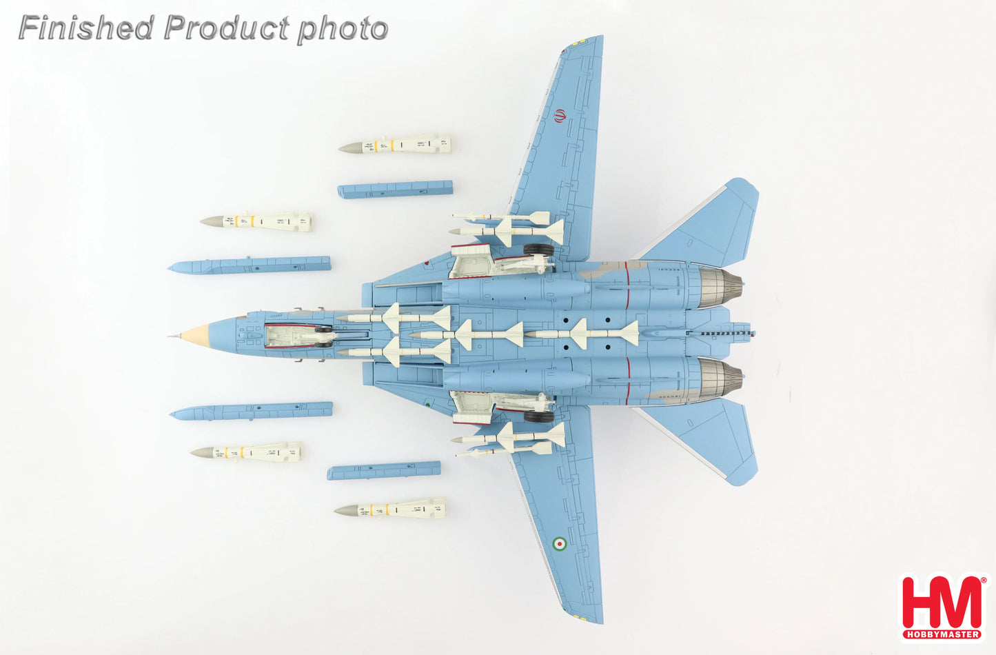 HOBBY MASTER F-14A TOMCAT 3-6041 IRIAF TFB 8 KHATAMI 2003