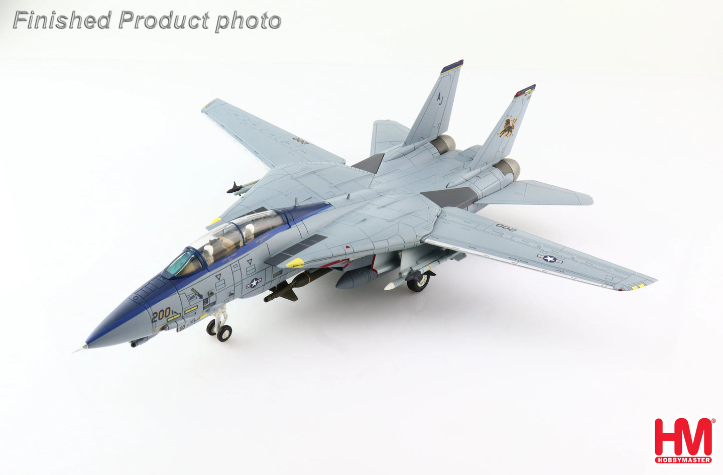 HOBBY MASTER F-14D TOMCAT NO 164347, VF-213 BLACK LIONS 2006 FINAL CRUISE