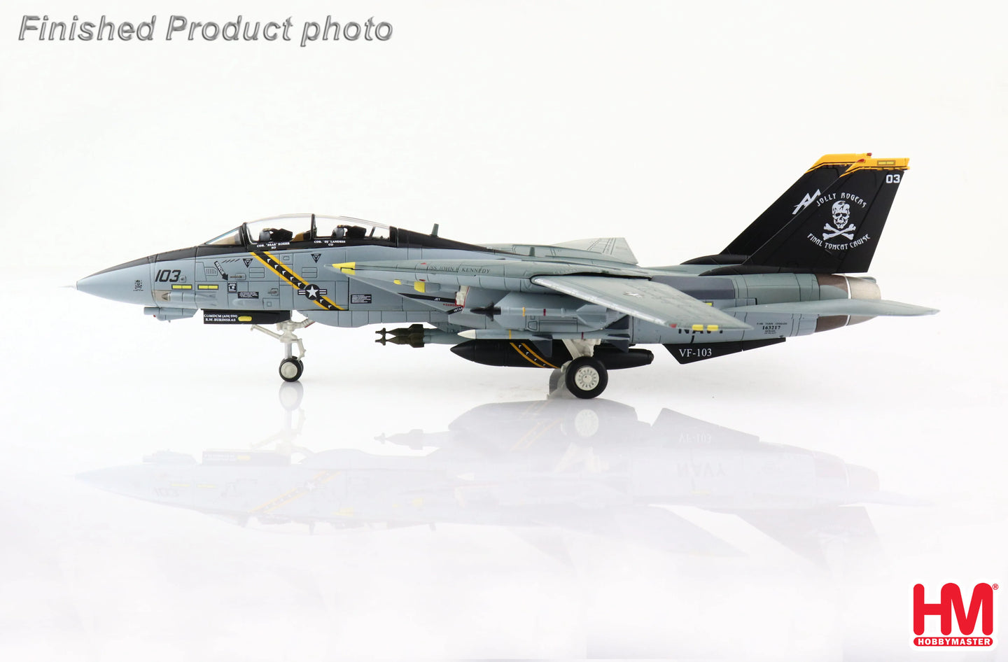 HOBBY MASTER F-14B TOMCAT 163217 VF-103 NAS OCEANA