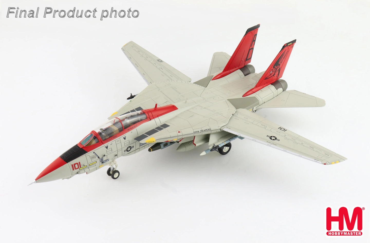 HOBBY MASTER F-14B TOMCAT 162923 "GRIM REAPERS" NAS OCEANA AIRSHOW 1997