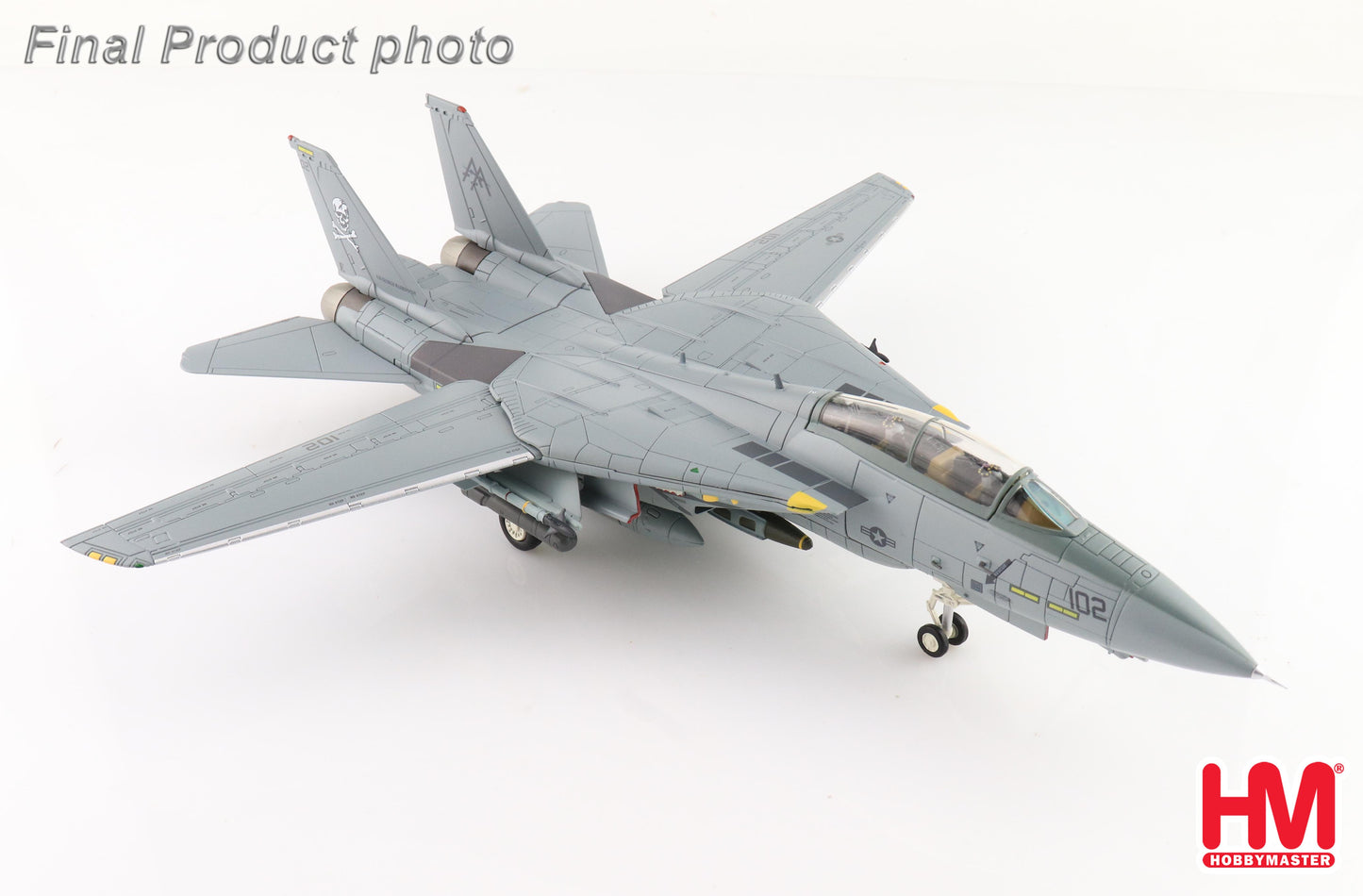 HOBBY MASTER F-148B TOMCAT 162691 VF-103 USS GEORGE WASHINGTON 2000