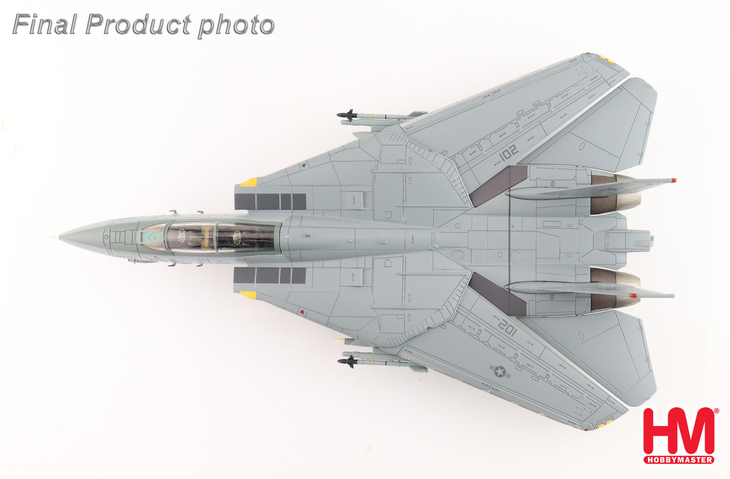HOBBY MASTER F-148B TOMCAT 162691 VF-103 USS GEORGE WASHINGTON 2000