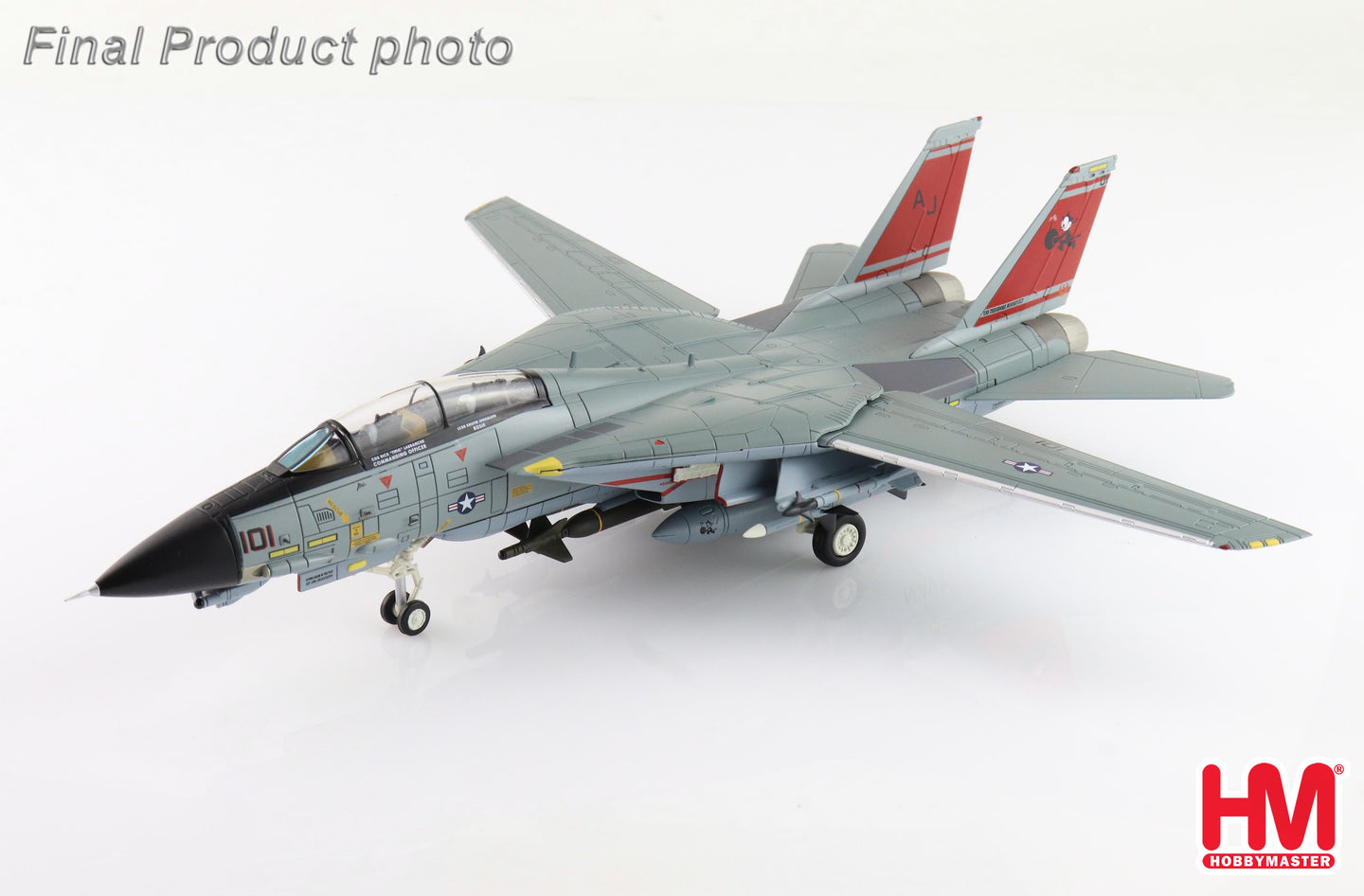 HOBBY MASTER F-14D TOMCAT 164603 VF-31 "THE LAST TOMCAT CRUISE" 2006