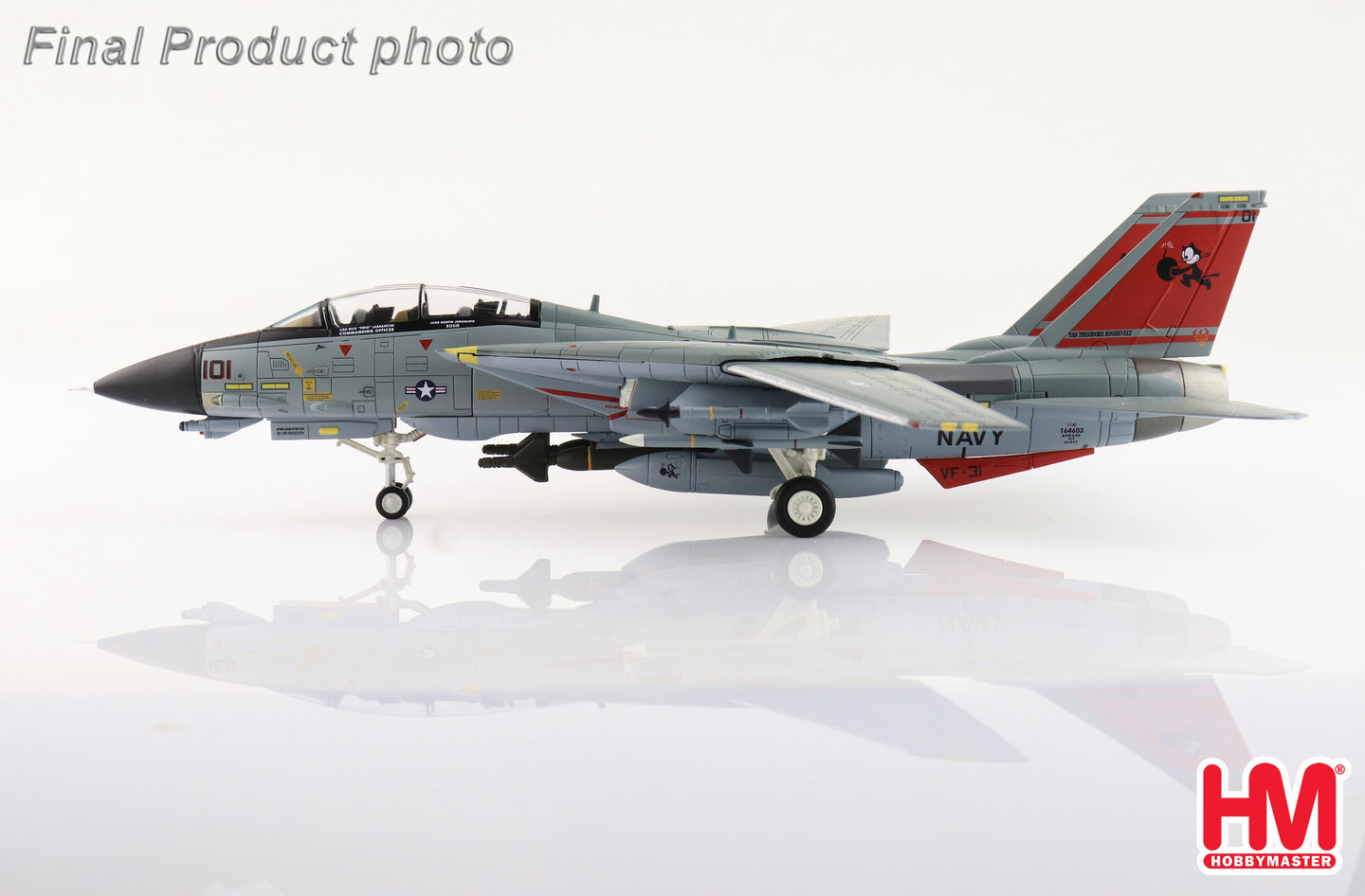 HOBBY MASTER F-14D TOMCAT 164603 VF-31 "THE LAST TOMCAT CRUISE" 2006