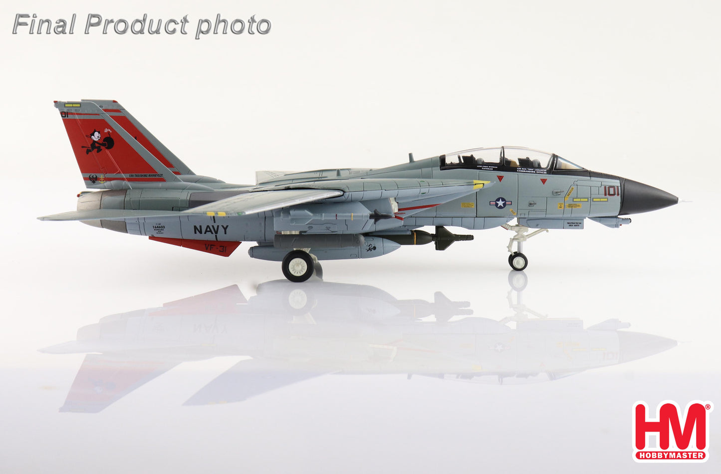 HOBBY MASTER F-14D TOMCAT 164603 VF-31 "THE LAST TOMCAT CRUISE" 2006