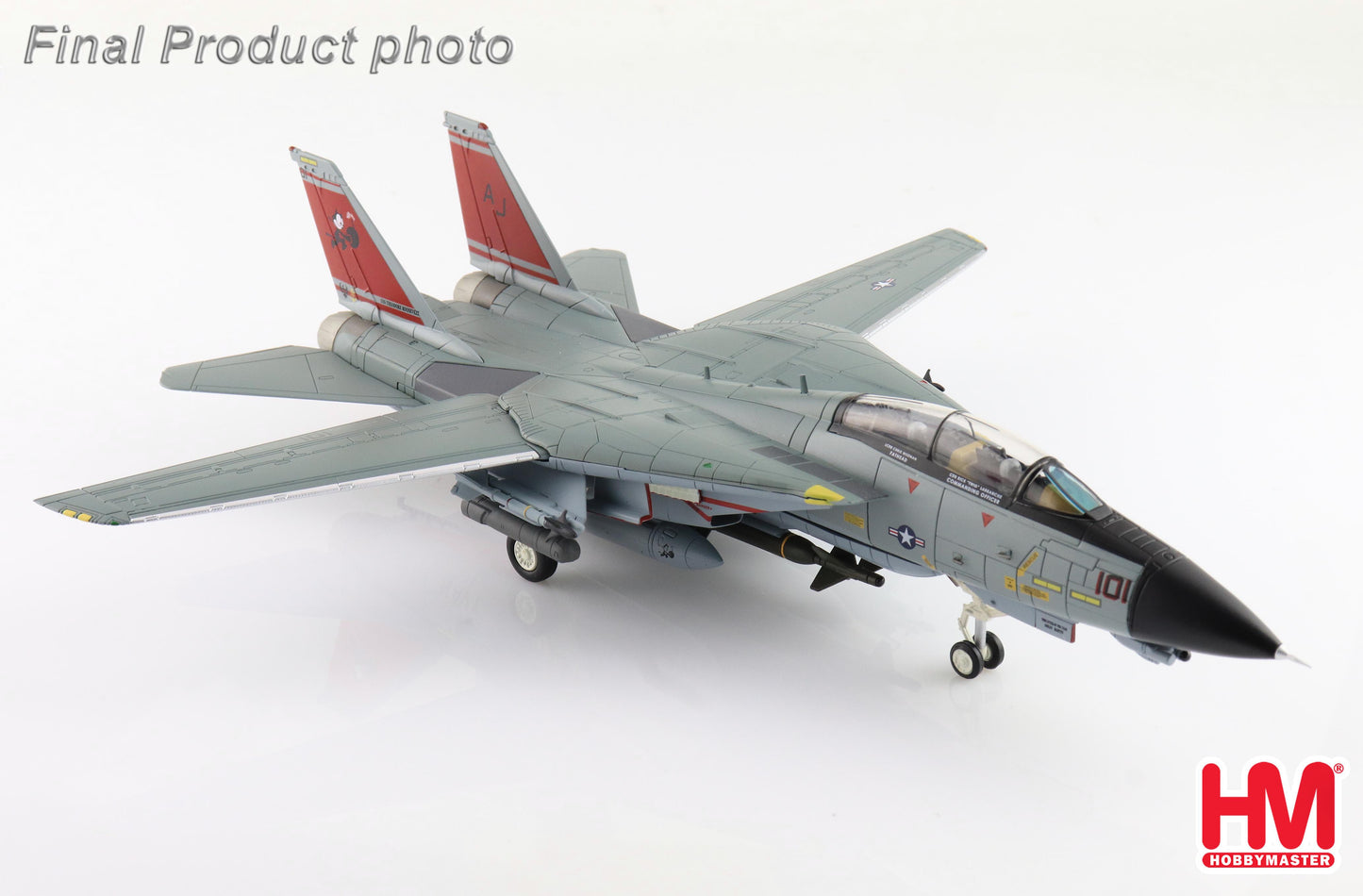 HOBBY MASTER F-14D TOMCAT 164603 VF-31 "THE LAST TOMCAT CRUISE" 2006