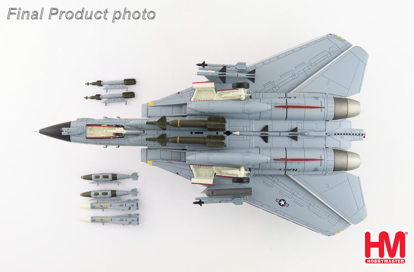 HOBBY MASTER F-14D TOMCAT 164603 VF-31 "THE LAST TOMCAT CRUISE" 2006