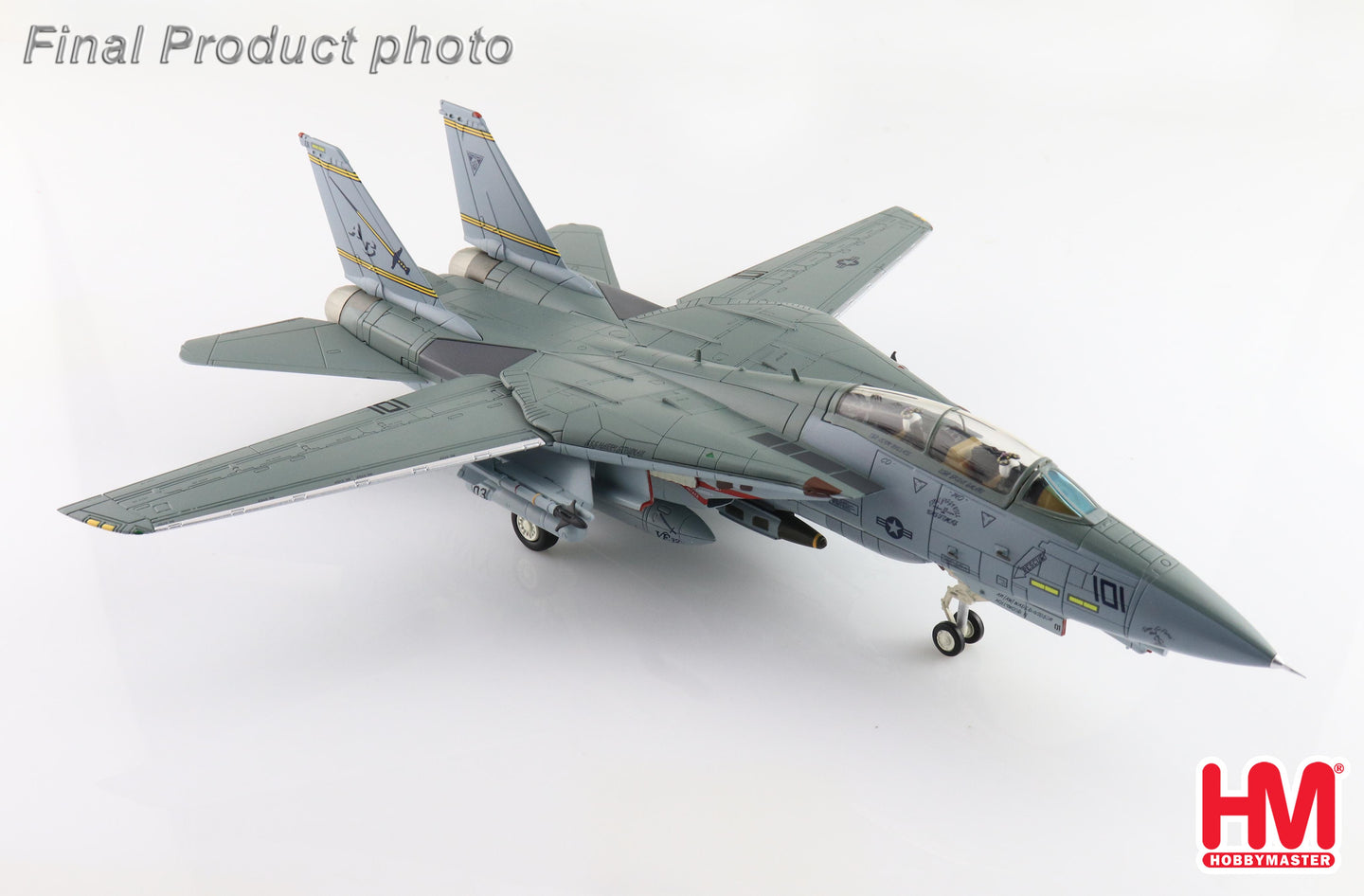 HOBBY MASTER F-14B "LAST GYPSY ROLL" 161860 VF-32 "SWORDSMEN" SEPTEMBER 2005