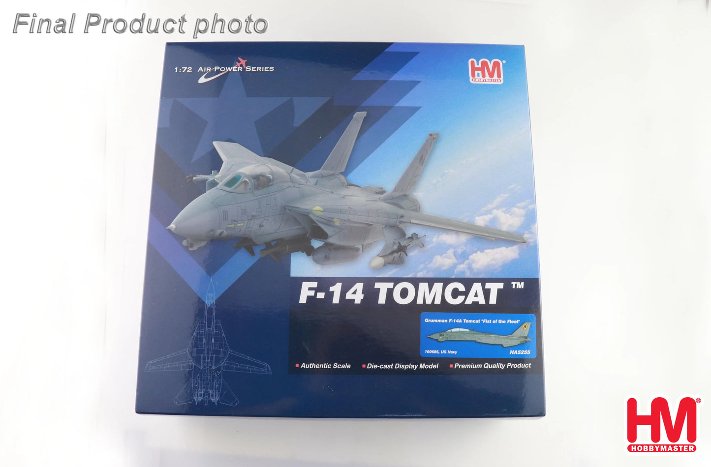 HOBBY MASTER F-14A TOMCAT "FIST OF THE FLEET" REG: 160685 US NAVY