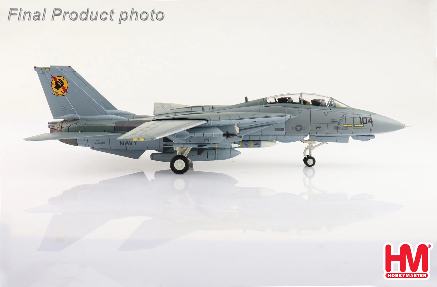 HOBBY MASTER F-14A TOMCAT "FIST OF THE FLEET" REG: 160685 US NAVY