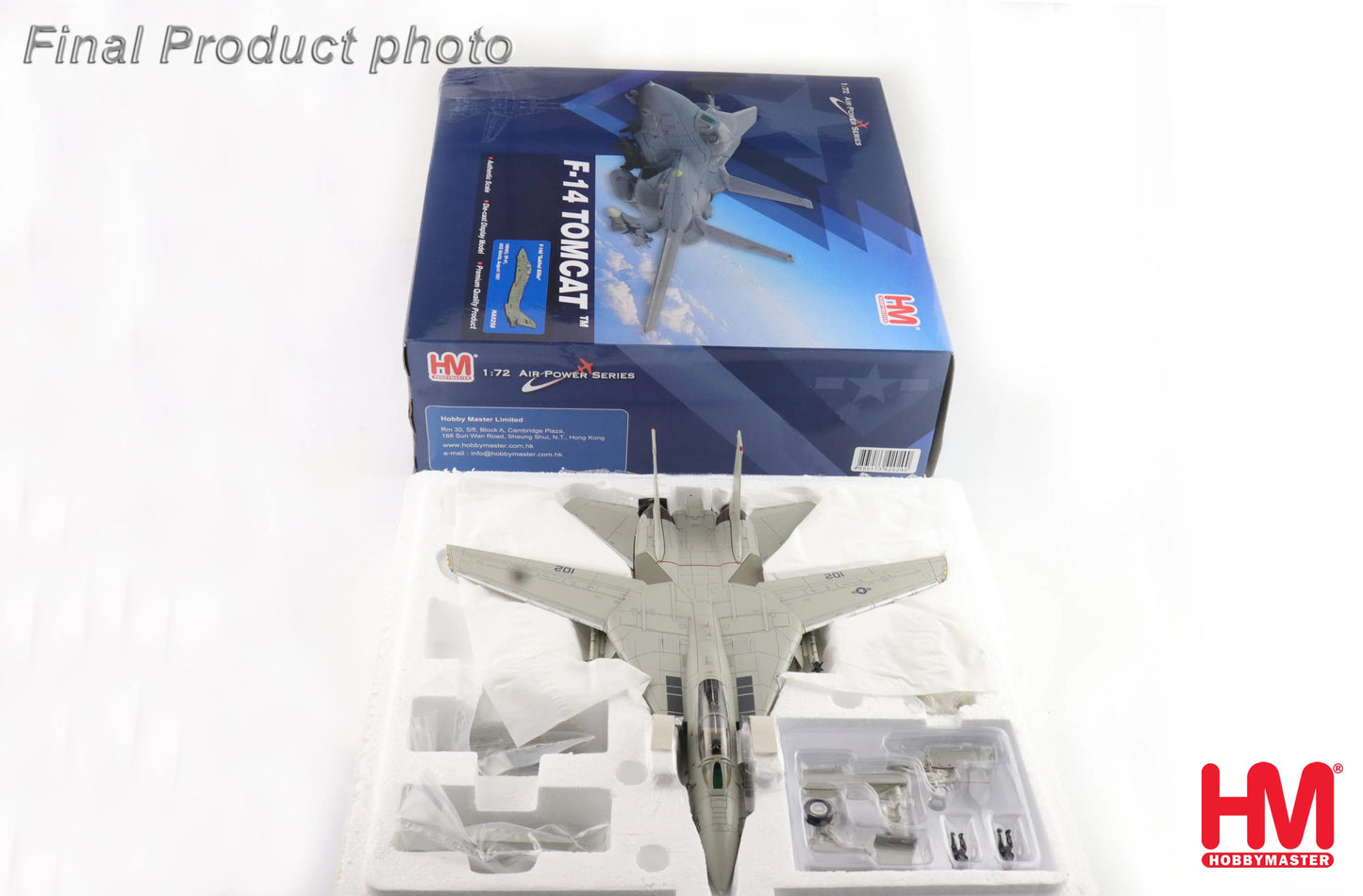 HOBBY MASTER F-14A "SUKHOI KILLER" USS NIMITZ VF-41 AUGUST 1981 160403
