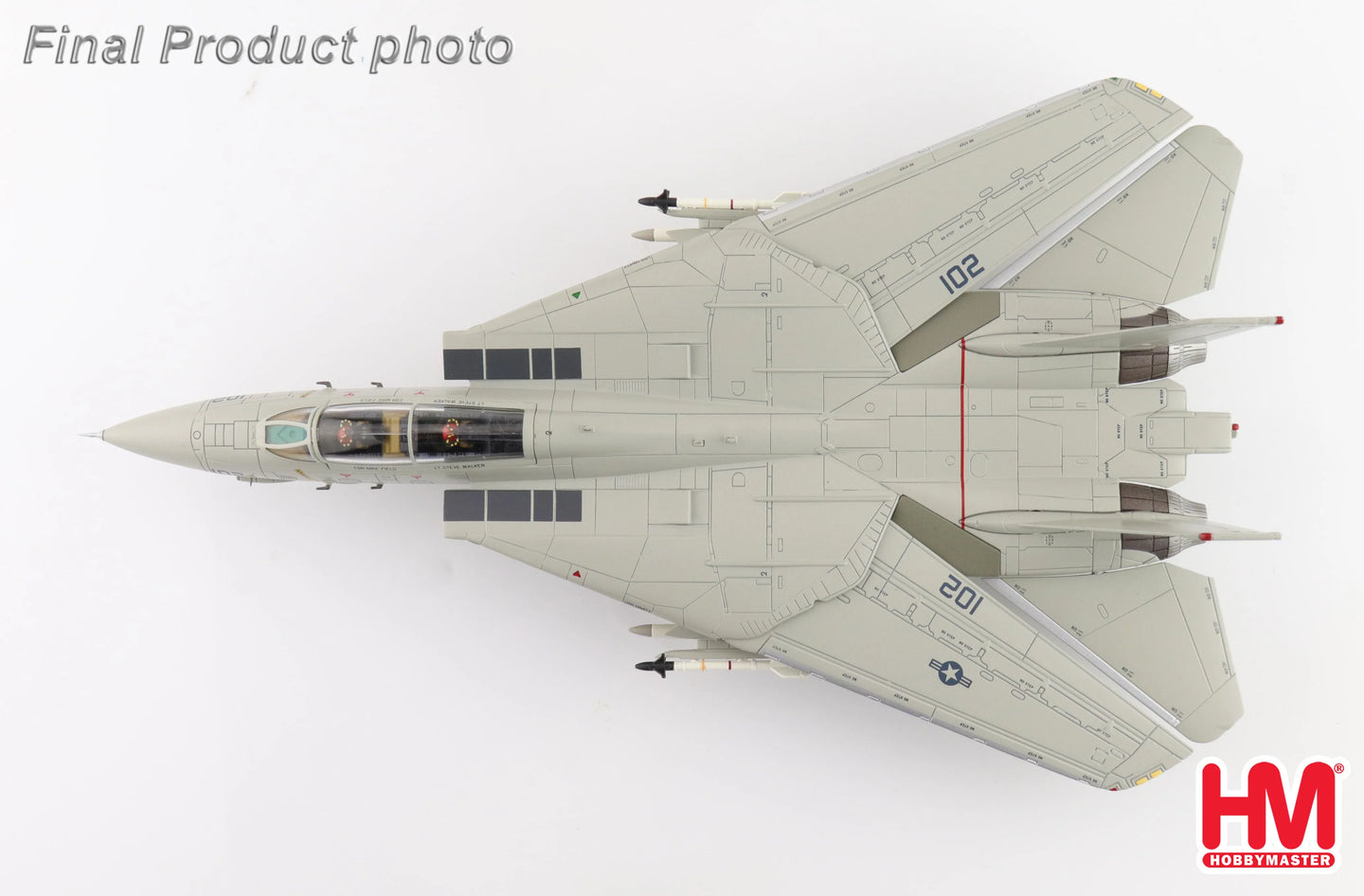 HOBBY MASTER F-14A "SUKHOI KILLER" USS NIMITZ VF-41 AUGUST 1981 160403