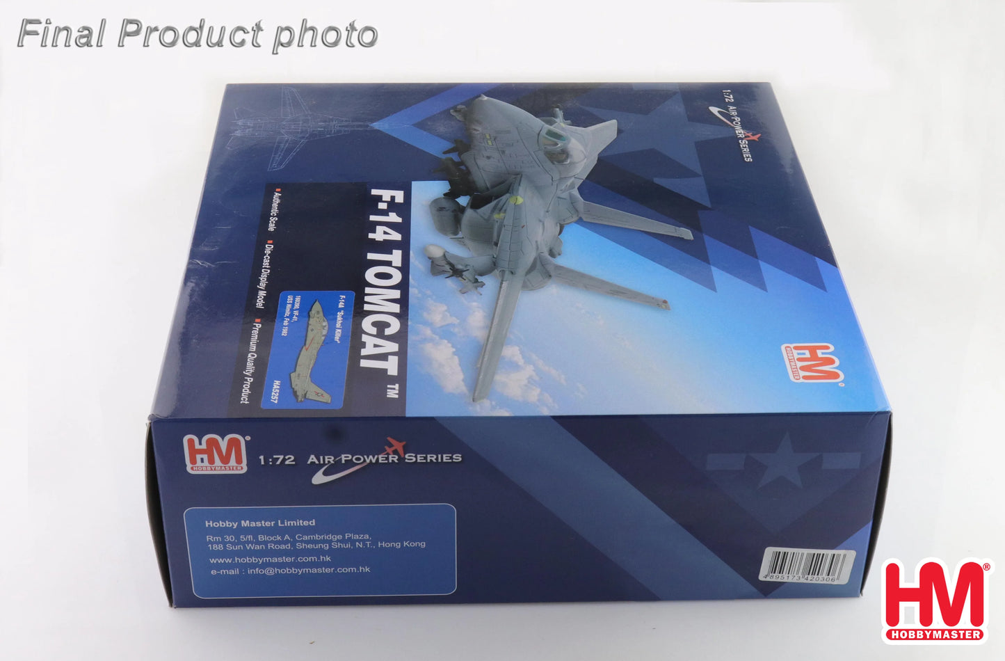 HOBBY MASTER F-14A "SUKHOI KILLER" 160390 VF-41 USS NIMITZ FEB 1982