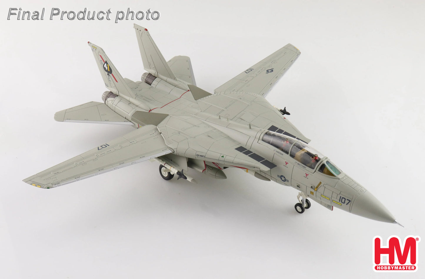 HOBBY MASTER F-14A "SUKHOI KILLER" 160390 VF-41 USS NIMITZ FEB 1982