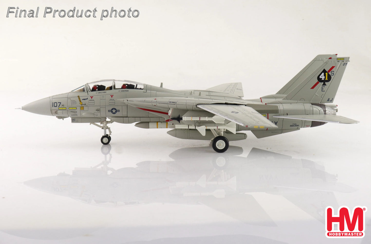 HOBBY MASTER F-14A "SUKHOI KILLER" 160390 VF-41 USS NIMITZ FEB 1982