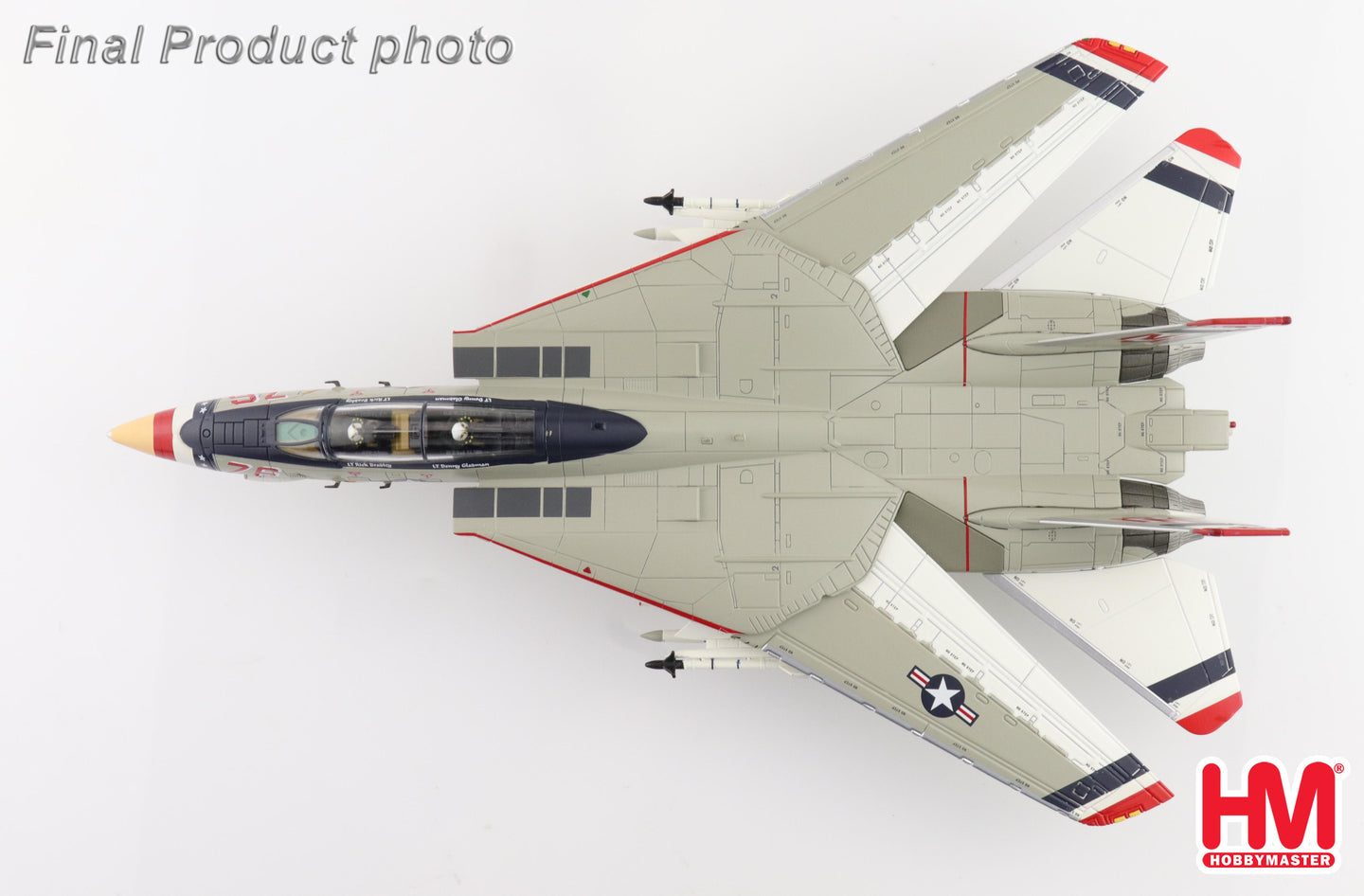 HOBBY MASTER F-14A US NAVY BICENTENNIAL SCHEME 159616 VF-124 1976