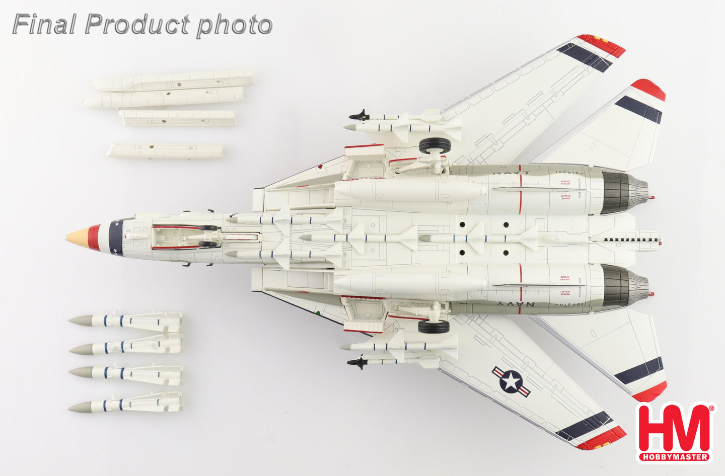 HOBBY MASTER F-14A US NAVY BICENTENNIAL SCHEME 159616 VF-124 1976