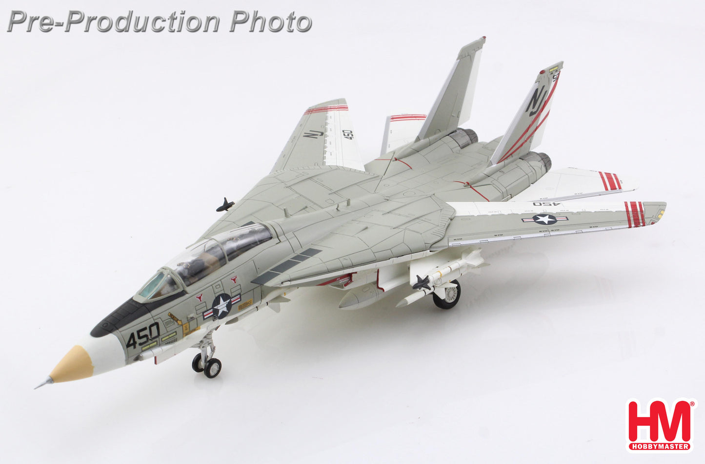 HOBBY MASTER F-14A TOMCAT 160658 VFA-124 "GUNFIGHTERS" OCT 1978