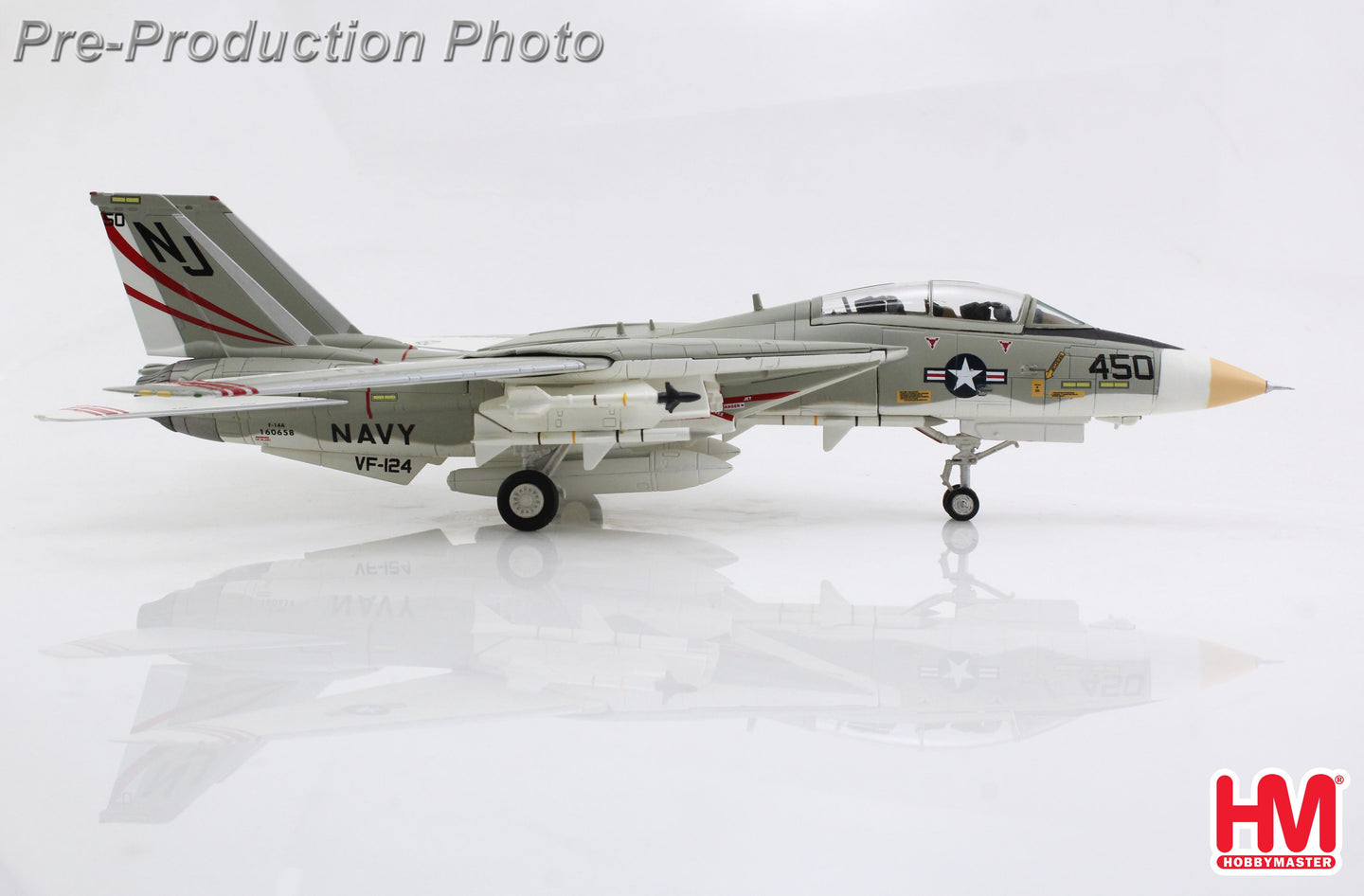 HOBBY MASTER F-14A TOMCAT 160658 VFA-124 "GUNFIGHTERS" OCT 1978
