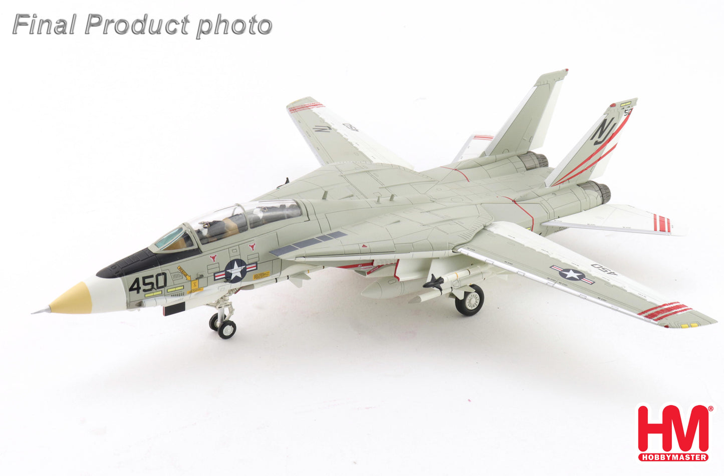 HOBBY MASTER F-14A TOMCAT 160658 VFA-124 "GUNFIGHTERS" OCT 1978
