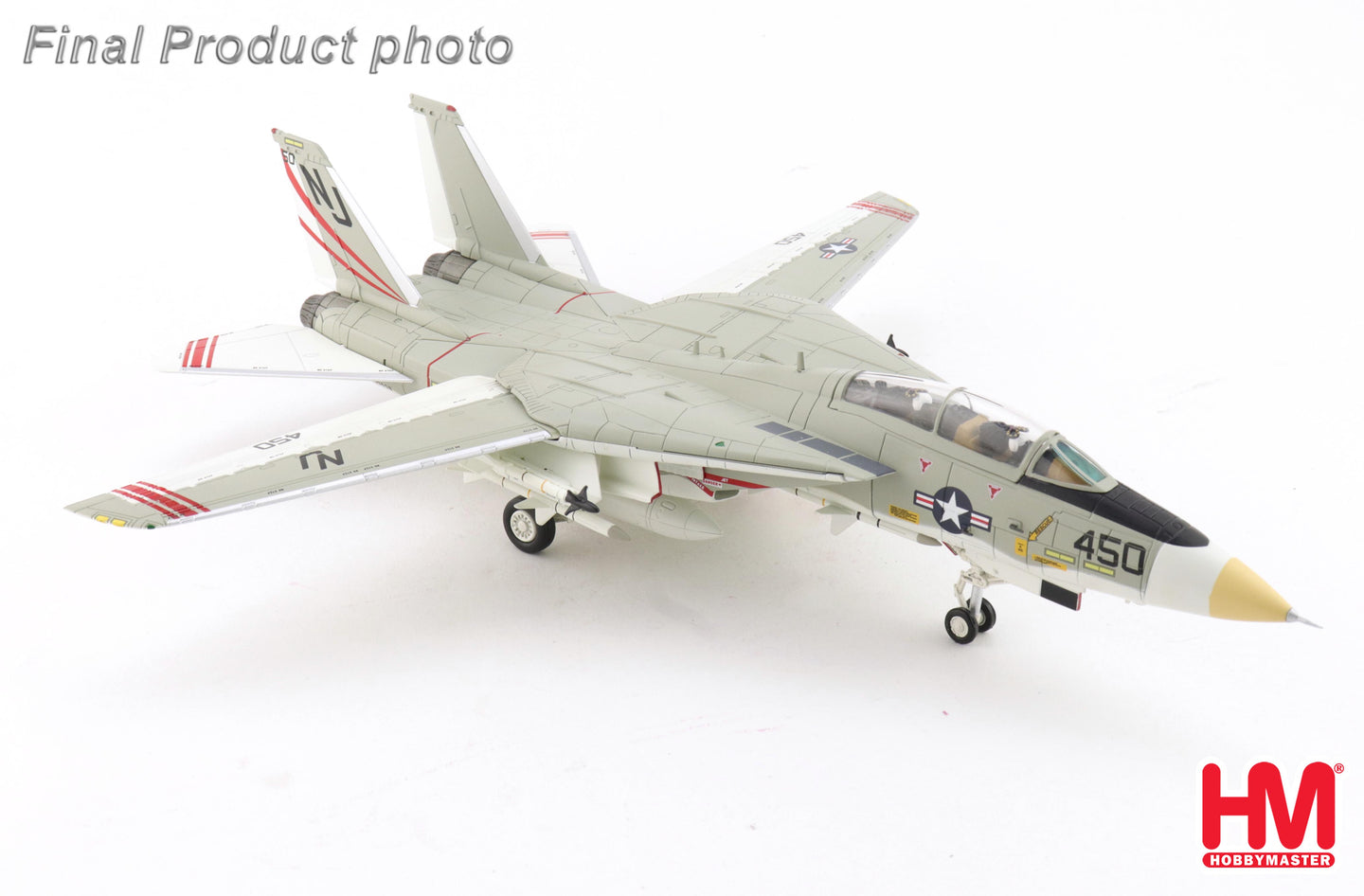 HOBBY MASTER F-14A TOMCAT 160658 VFA-124 "GUNFIGHTERS" OCT 1978