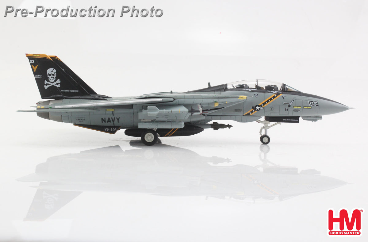 HOBBY MASTER F-14B JOLLY ROGERS 161435 US NAVY 2002
