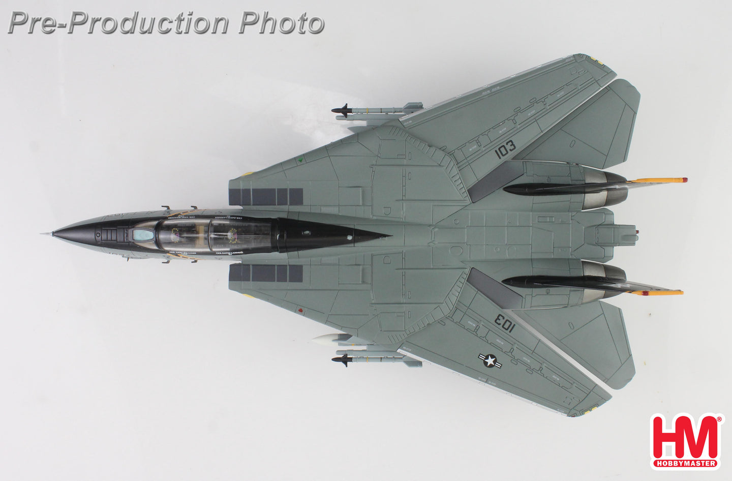 HOBBY MASTER F-14B JOLLY ROGERS 161435 US NAVY 2002