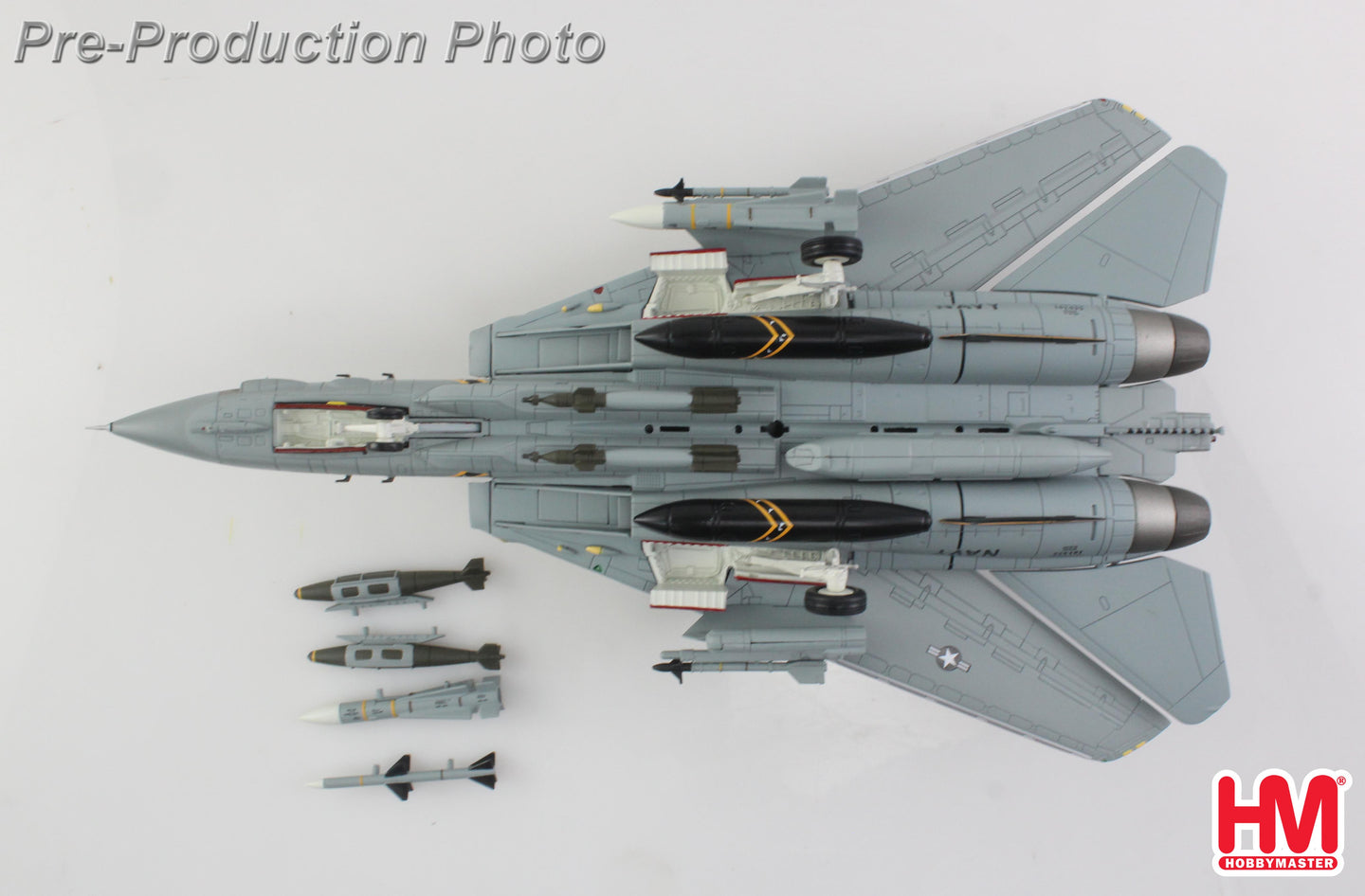 HOBBY MASTER F-14B JOLLY ROGERS 161435 US NAVY 2002