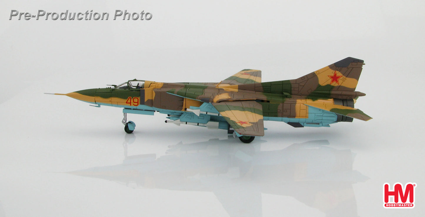 HOBBY MASTER MIG-23 "FLOGGER" RED 49 4477TH TEST AND EVALUATION SQN USAF 1980S