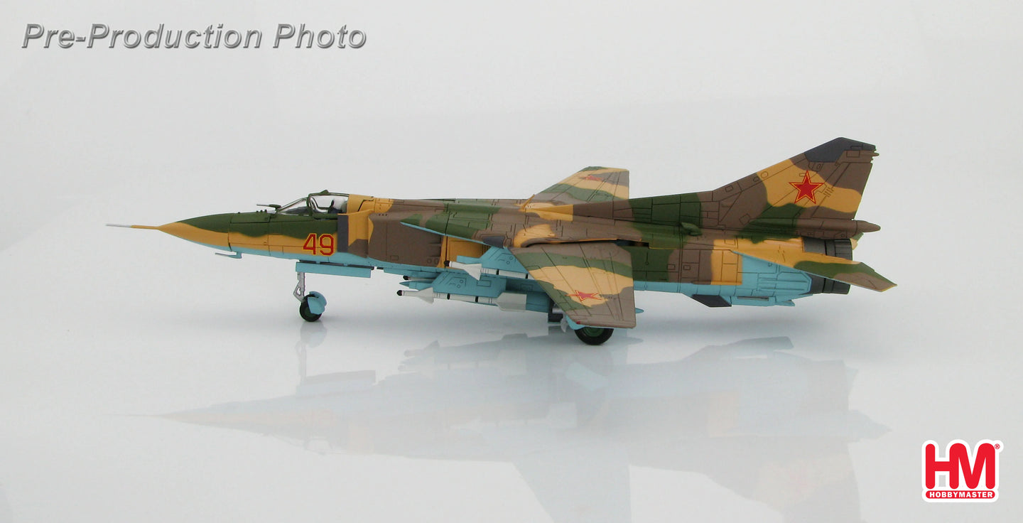 HOBBY MASTER MIG-23 "FLOGGER" RED 49 4477TH TEST AND EVALUATION SQN USAF 1980S