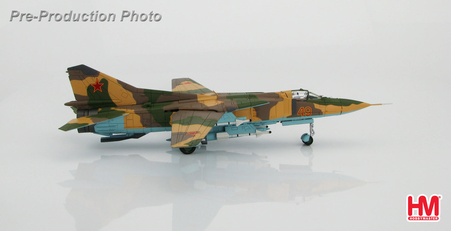 HOBBY MASTER MIG-23 "FLOGGER" RED 49 4477TH TEST AND EVALUATION SQN USAF 1980S