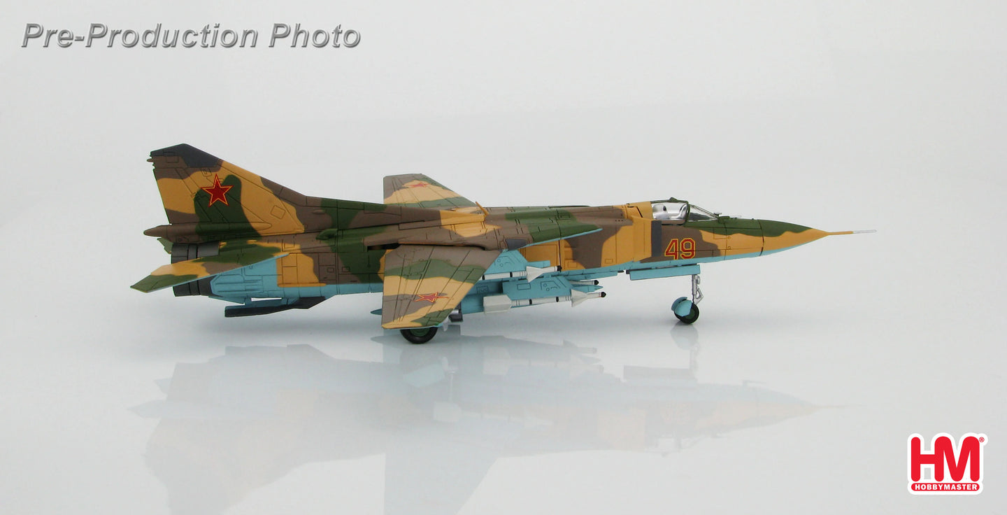 HOBBY MASTER MIG-23 "FLOGGER" RED 49 4477TH TEST AND EVALUATION SQN USAF 1980S