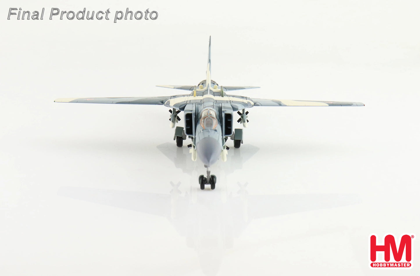 HOBBY MASTER MIG-23-98 WHITE 36 RUSSIAN AIR FORCE (WITH 4 X R-77 MISSILES)