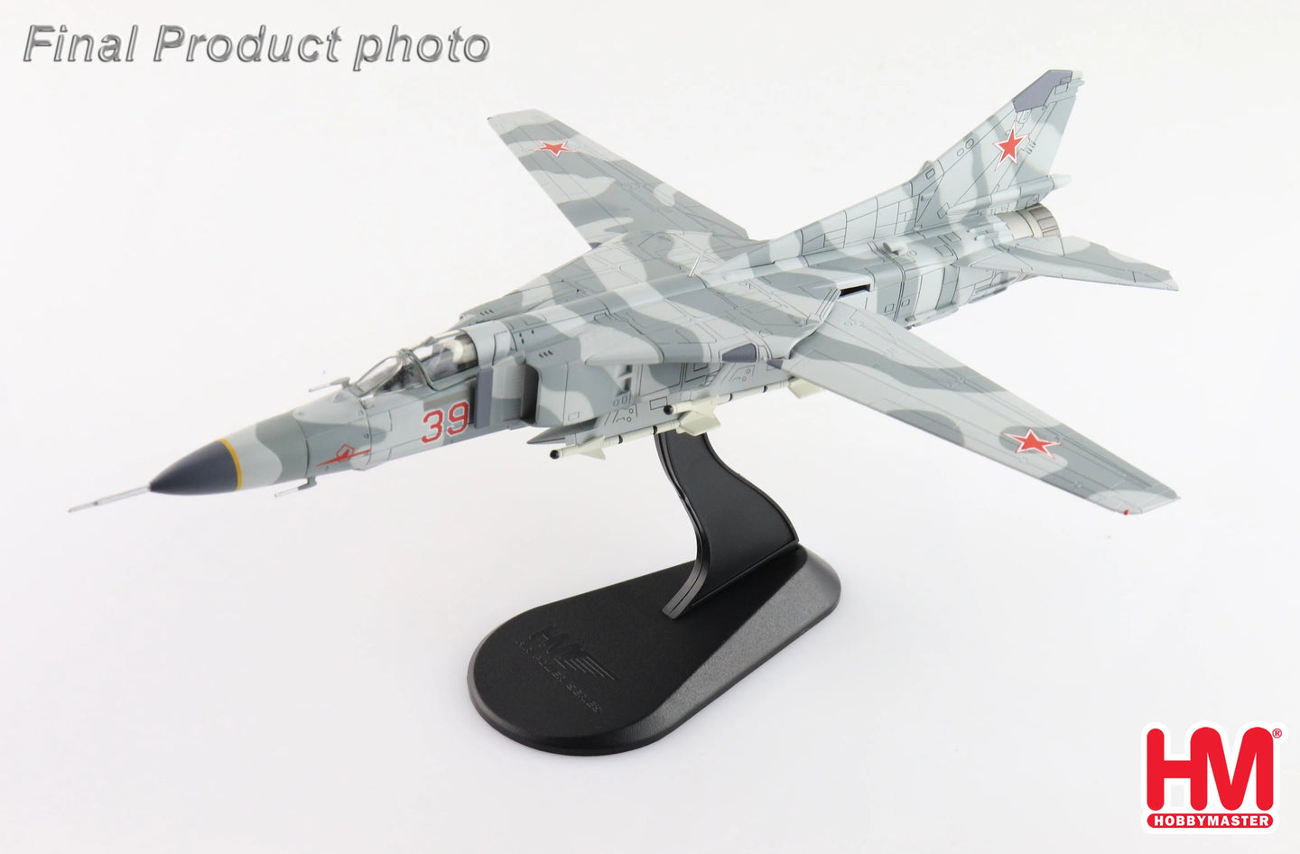 HOBBY MASTER MIG-23MS "FLOGGER E" RED 39 4477TH TEST AND EVALUATION SQN.