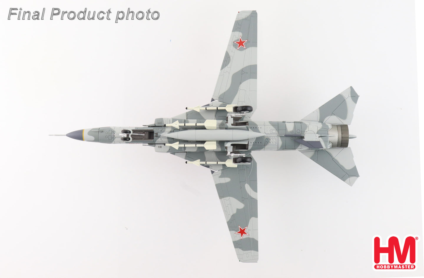 HOBBY MASTER MIG-23MS "FLOGGER E" RED 39 4477TH TEST AND EVALUATION SQN.