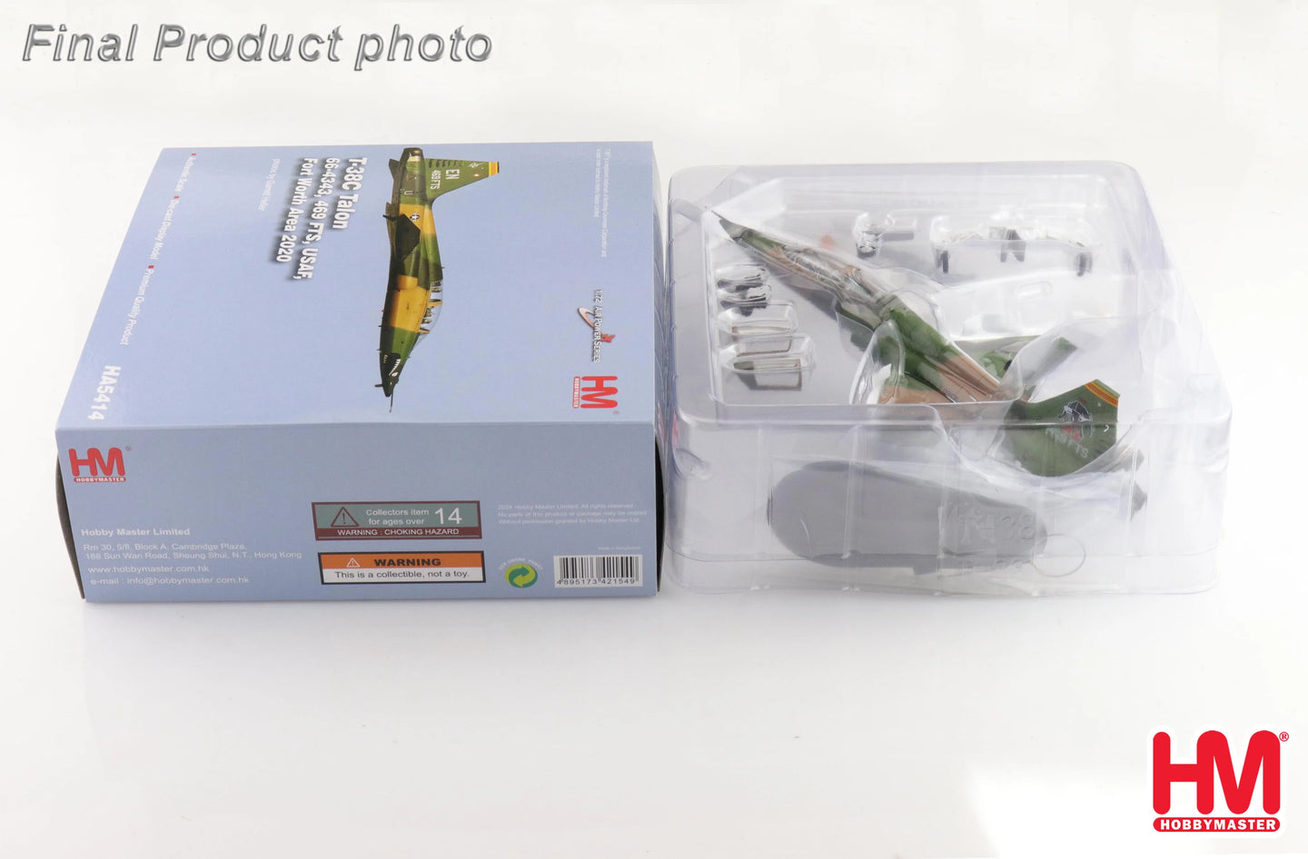 HOBBY MASTER T-38C TALON 66-4343 469 FTS USAF FORT WORTH AREA