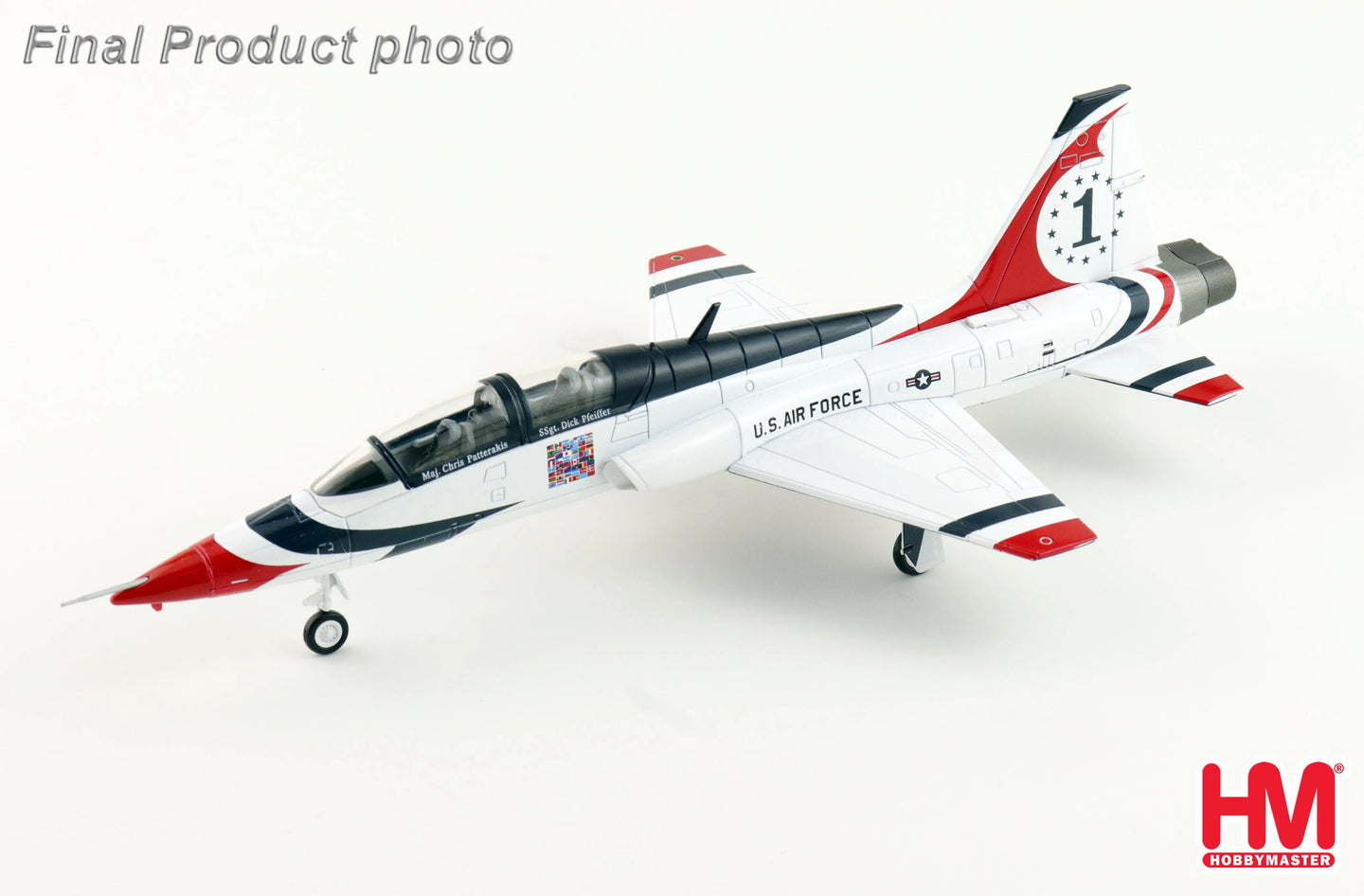 HOBBY MASTER T-38 "THUNDERBIRDS" NO.1 PLANE USAF 1970S
