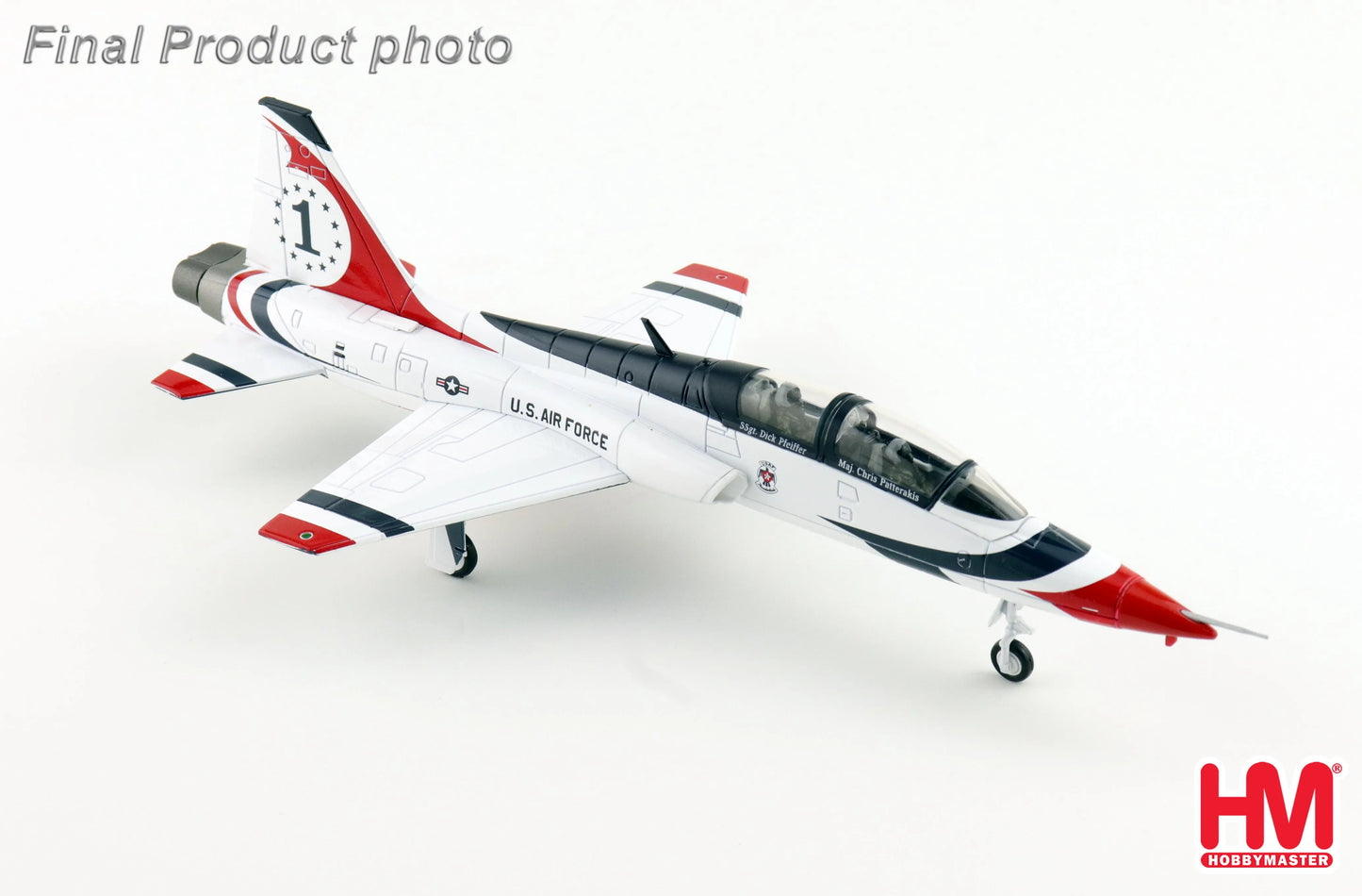HOBBY MASTER T-38 "THUNDERBIRDS" NO.1 PLANE USAF 1970S