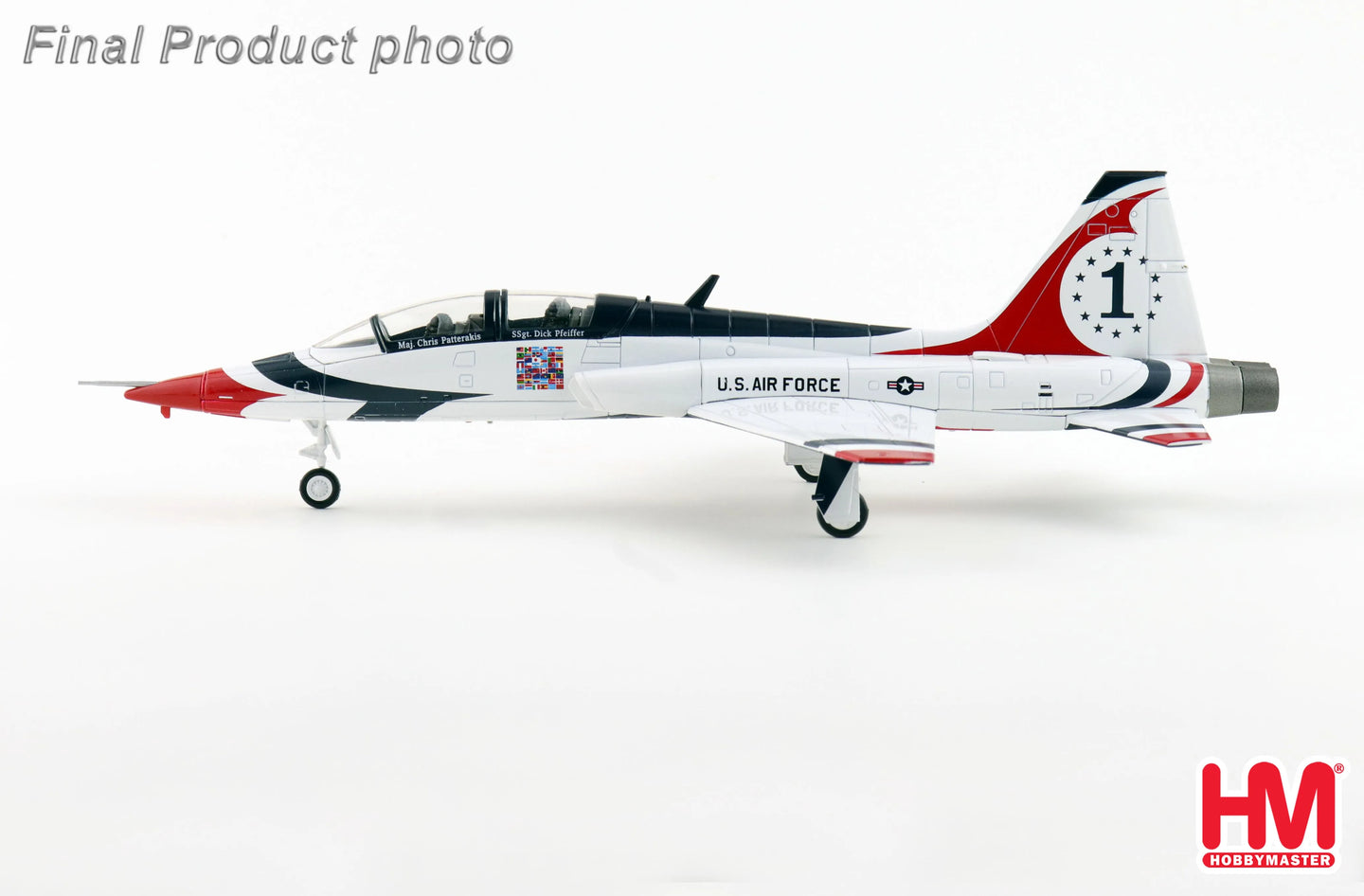 HOBBY MASTER T-38 "THUNDERBIRDS" NO.1 PLANE USAF 1970S