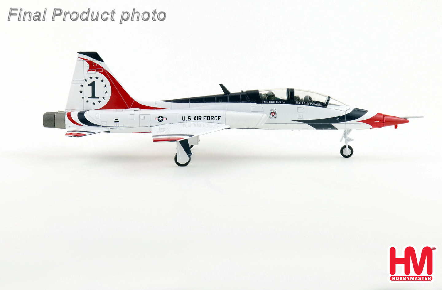 HOBBY MASTER T-38 "THUNDERBIRDS" NO.1 PLANE USAF 1970S