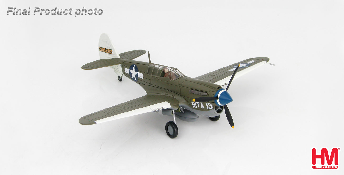 HOBBY MASTER P-40N RITA/ORCHID 13 2105202 7TH FS 49TH FG AUGUST 1943