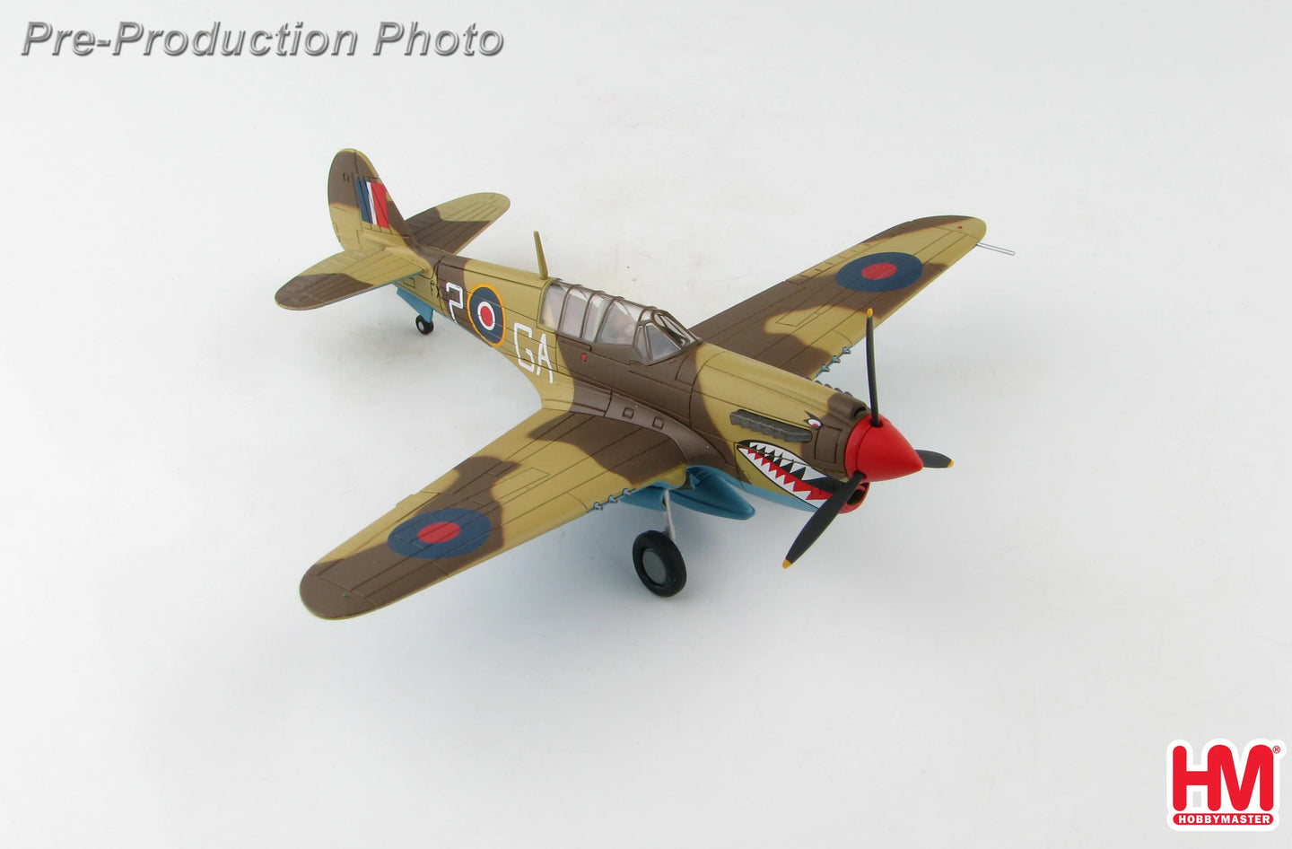 HOBBY MASTER P-40N KITTYHAWK FX-760 112 SQUADRON RAF